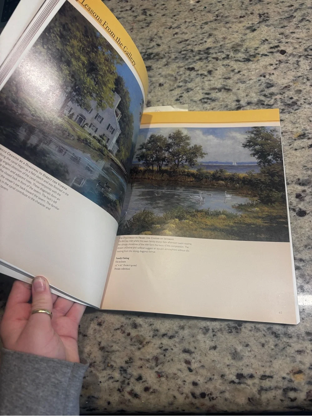 Secrets to Composition Landscape Painting Guide - Red